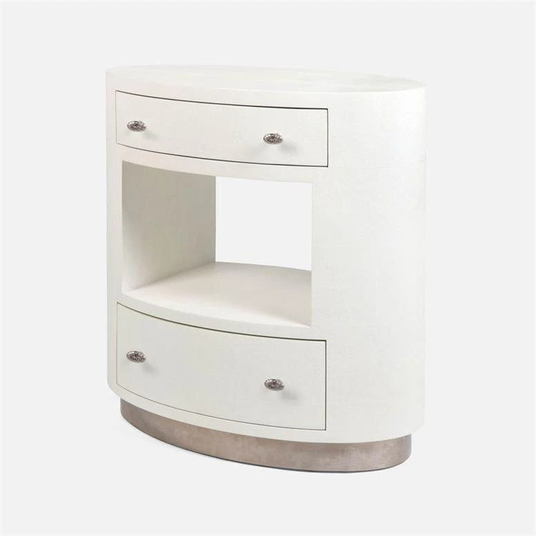 Made Goods Nerine Double Nightstand Silver New Arrivals 3 Made Goods Nerine Double Nightstand Silver New Arrivals