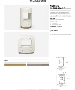 Made Goods Nerine Double Nightstand Gold 7 Made Goods Nerine Double Nightstand Gold