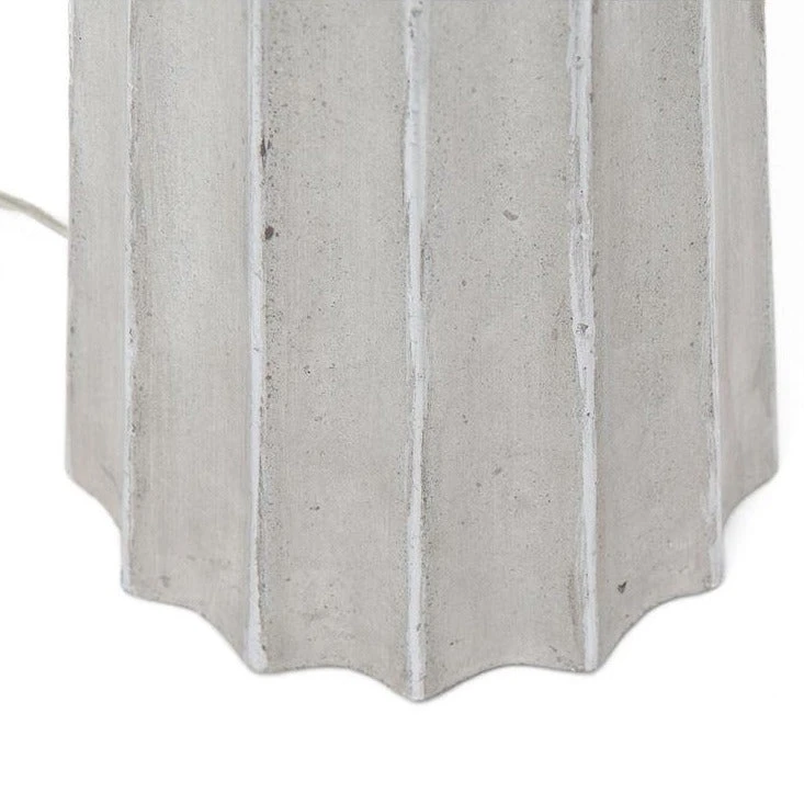 Made Goods Nova Table Lamp Gray Cement And Silver Leaf New Arrivals 8 Made Goods Nova Table Lamp Gray Cement And Silver Leaf New Arrivals