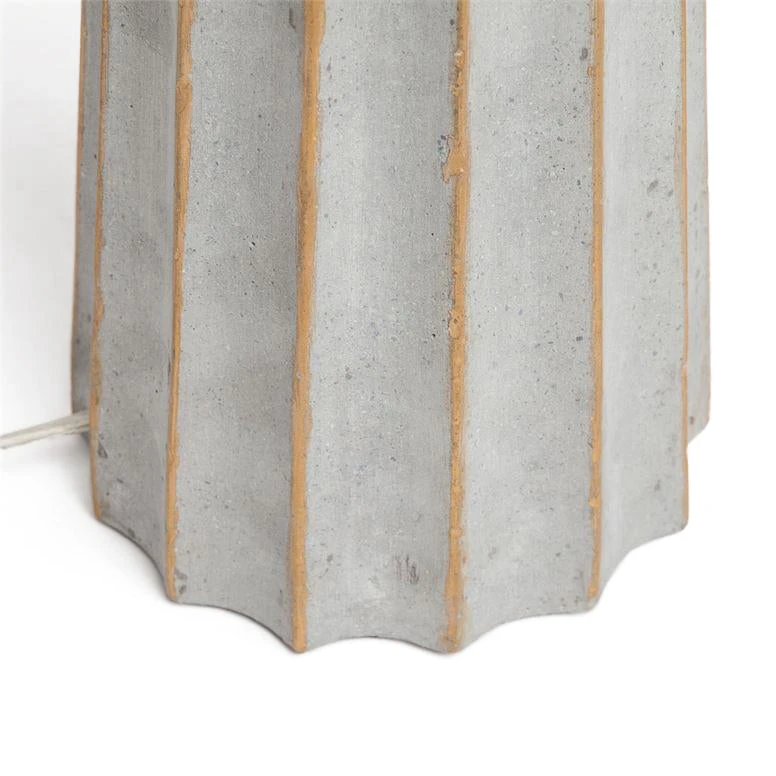 Made Goods Nova Table Lamp Gray Cement And Gold Leaf New Arrivals 6 Made Goods Nova Table Lamp Gray Cement And Gold Leaf New Arrivals