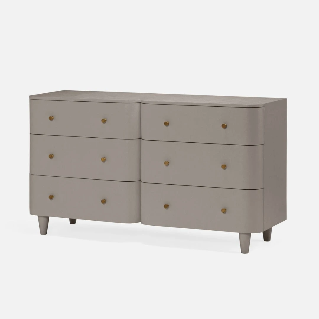 Made Goods New Arrivals Olivia 6 Drawer Dresser Seal Faux Raffia 3 Made Goods New Arrivals Olivia 6 Drawer Dresser Seal Faux Raffia