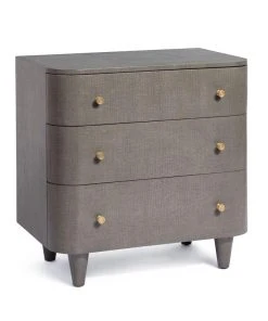 Made Goods Olivia Double Nightstand Seal Faux Raffia New Arrivals