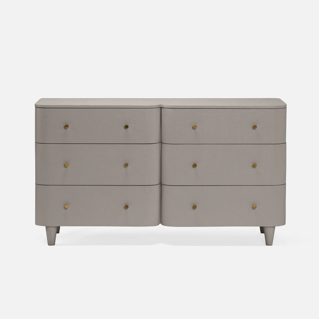 Made Goods New Arrivals Olivia 6 Drawer Dresser Seal Faux Raffia 4 Made Goods New Arrivals Olivia 6 Drawer Dresser Seal Faux Raffia