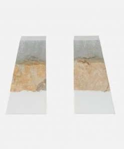 Made Goods Otis Bookends Natural