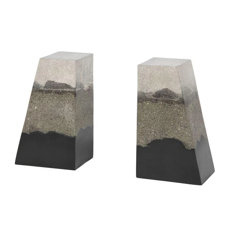 Made Goods New Arrivals Otis Bookends Gray 3 Made Goods New Arrivals Otis Bookends Gray