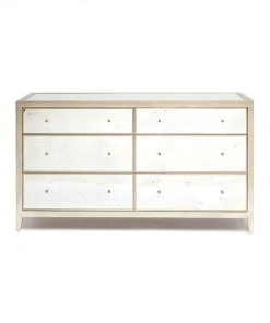 Made Goods New Arrivals Mia 60" Dresser Palladian Silver