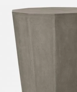 Made Goods Pamela Stool Gray Concrete New Arrivals
