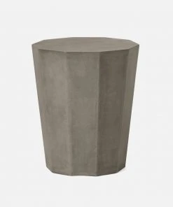Made Goods Pamela Stool Gray Concrete New Arrivals