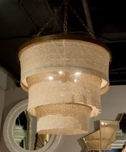 Made Goods New Arrivals Patricia Chandelier Natural Coco Beads And Gold Metal 12 Made Goods New Arrivals Patricia Chandelier Natural Coco Beads And Gold Metal