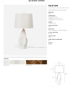 Made Goods New Arrivals Paxton Table Lamp Matte White 15 Made Goods New Arrivals Paxton Table Lamp Matte White