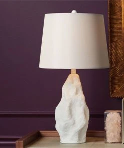 Made Goods New Arrivals Paxton Table Lamp Matte White