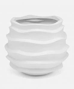 Made Goods Perris Planter White New Arrivals