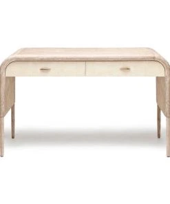 Made Goods New Arrivals Pierre Desk Off White White Washed Oak