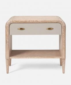 Made Goods New Arrivals Pierre Double Nightstand French Gray And Whitewash