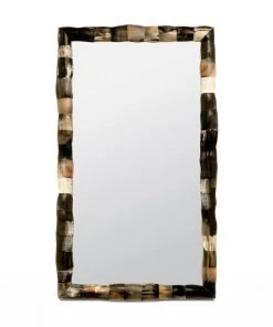 Made Goods New Arrivals Pierson Large Mirror Mixed Horn