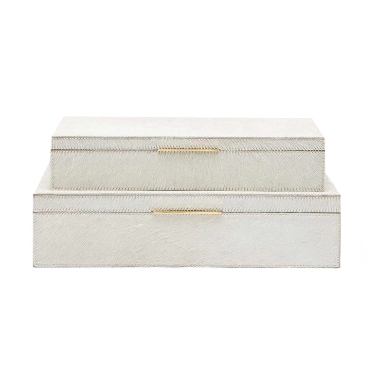 Made Goods New Arrivals Ralston Box Set Natural White Hair On Hide 7 Made Goods New Arrivals Ralston Box Set Natural White Hair On Hide