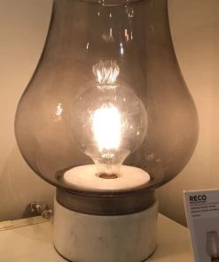 Made Goods Reco Bookcase Lamp Set White Marble New Arrivals