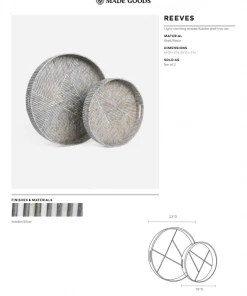 Made Goods Reeves Tray Set Of Two 15 Made Goods Reeves Tray Set Of Two