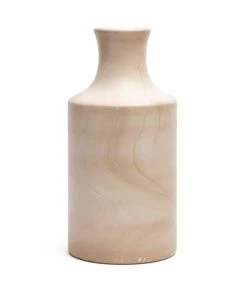 Made Goods New Arrivals Rivka Large Vase Set Of Two White Stain Mango Wood