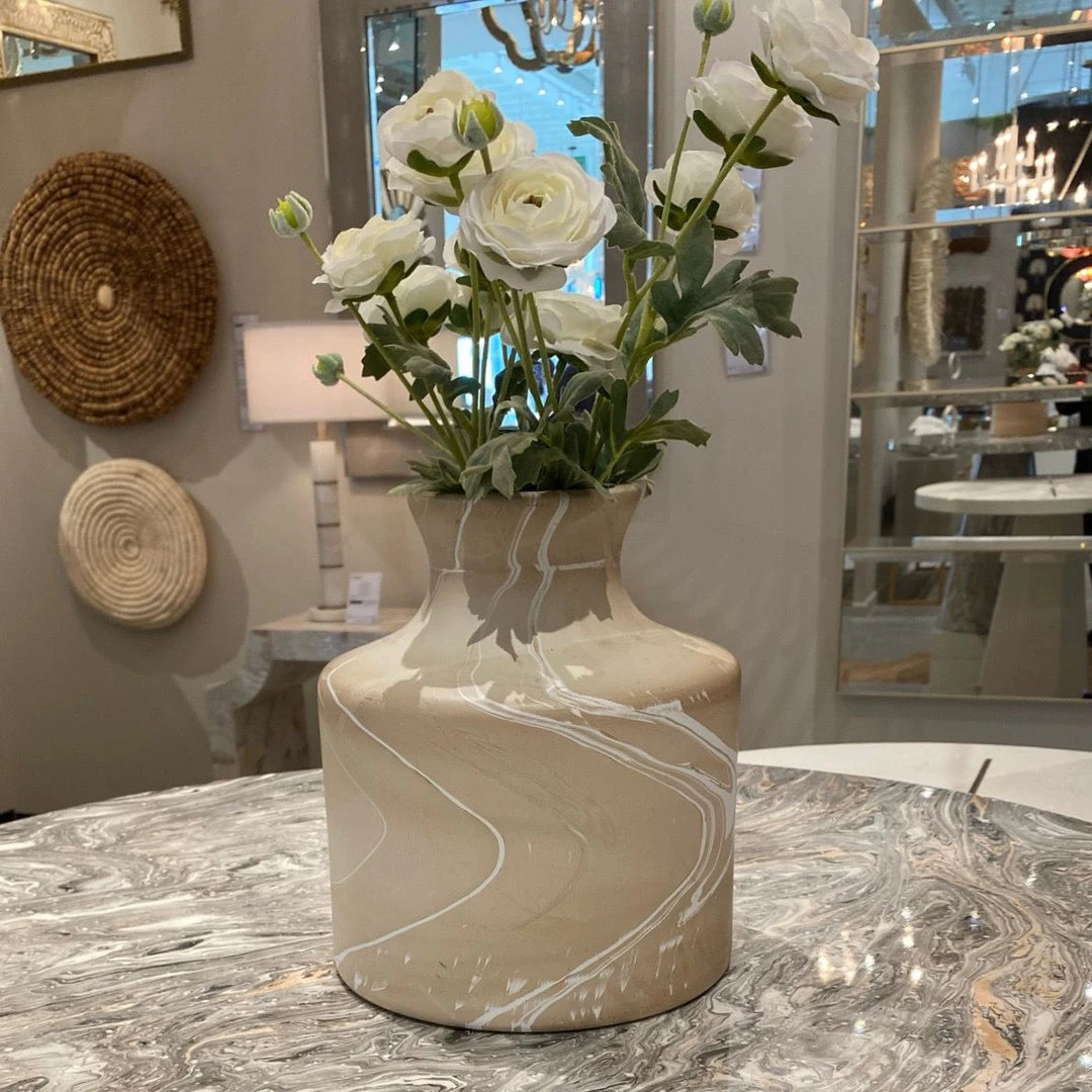 Made Goods New Arrivals Rivka Vase Set Of Two Small White Mango Wood 8 Made Goods New Arrivals Rivka Vase Set Of Two Small White Mango Wood