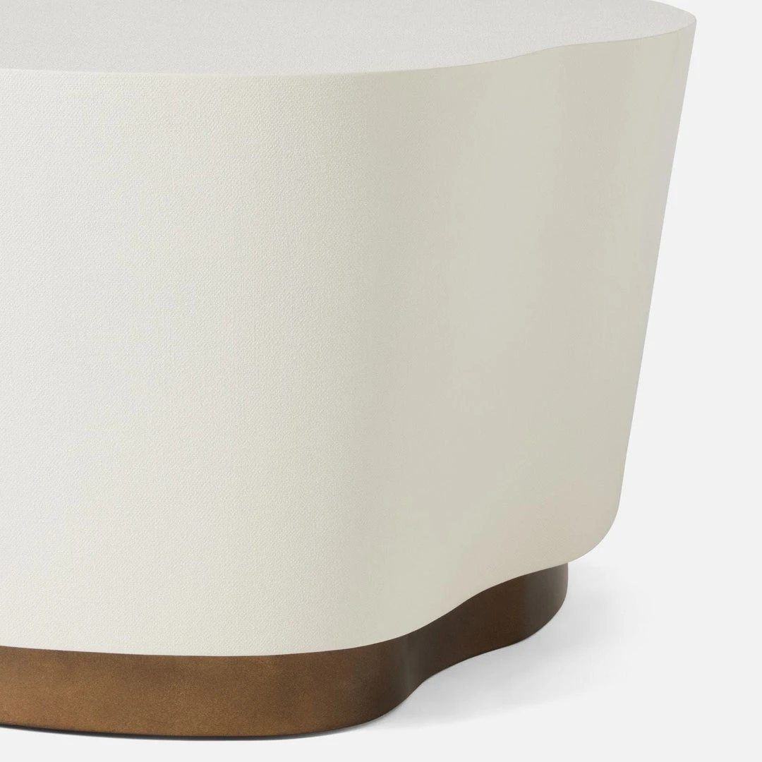 Made Goods Rockwell Coffee Table Large White Faux Belgian Linen New Arrivals 9 Made Goods Rockwell Coffee Table Large White Faux Belgian Linen New Arrivals