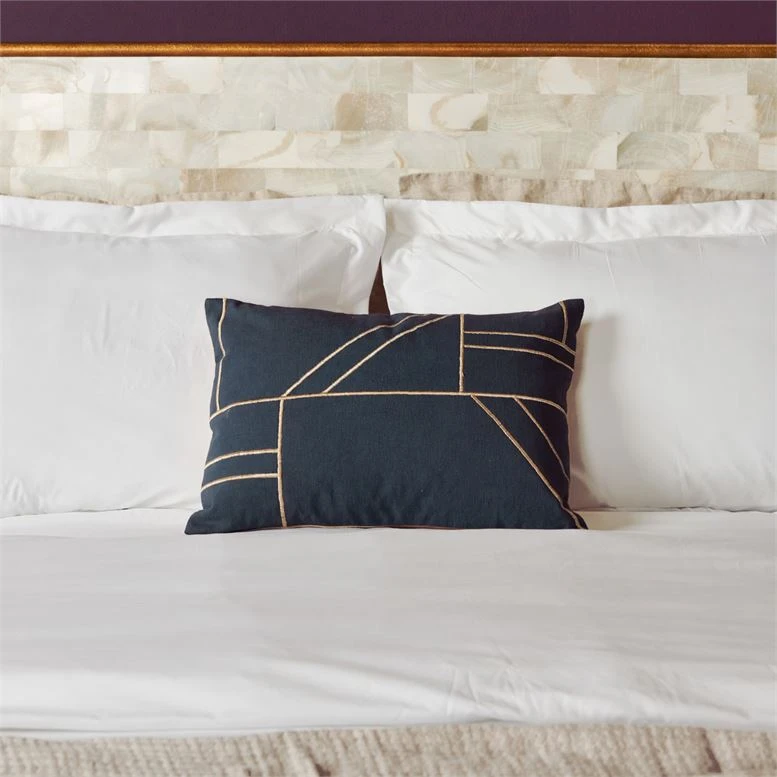 Made Goods Roslyn Lumbar Pillow Set Navy Canvas New Arrivals 6 Made Goods Roslyn Lumbar Pillow Set Navy Canvas New Arrivals