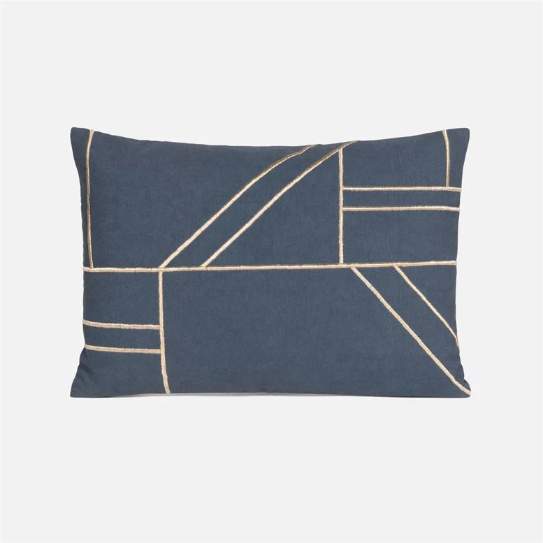 Made Goods Roslyn Lumbar Pillow Set Navy Canvas New Arrivals 3 Made Goods Roslyn Lumbar Pillow Set Navy Canvas New Arrivals
