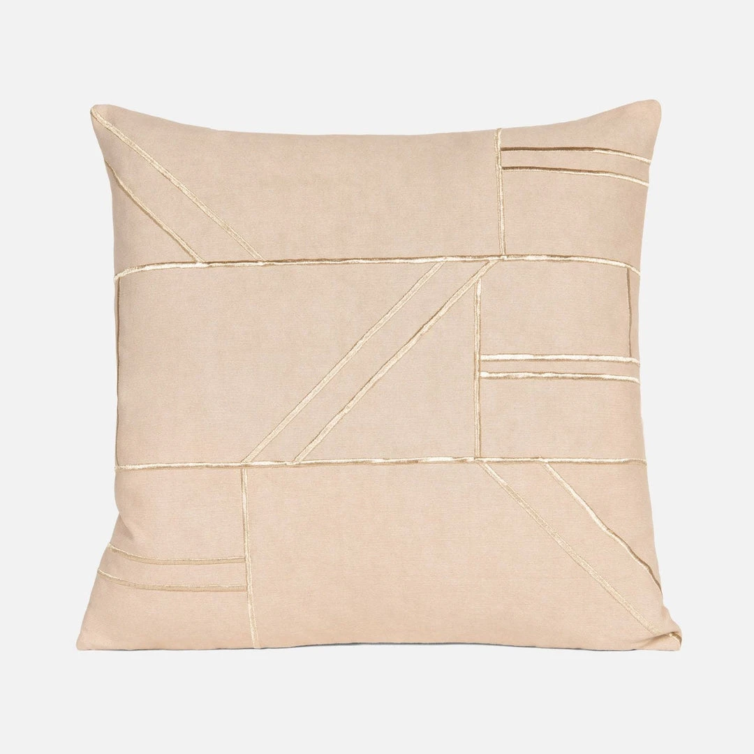 Made Goods Roslyn Square Pillow Beige Set Of Two New Arrivals 3 Made Goods Roslyn Square Pillow Beige Set Of Two New Arrivals