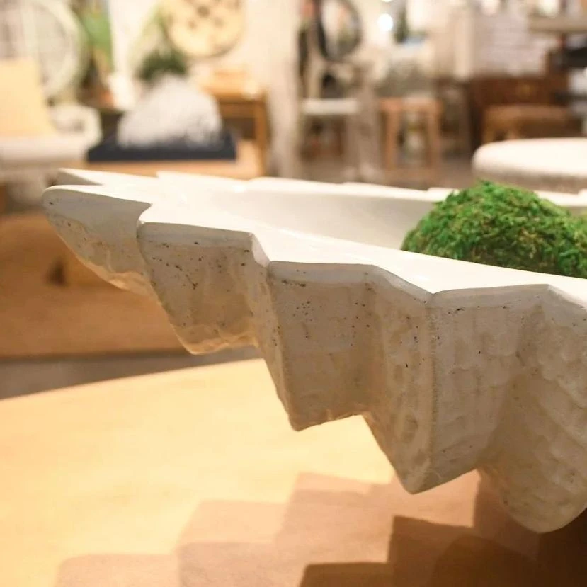 Made Goods New Arrivals Samara Bowl White Cast Resin 5 Made Goods New Arrivals Samara Bowl White Cast Resin