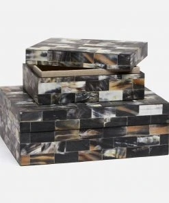 Made Goods New Arrivals Sarlic Box Set Natural Mixed Horn