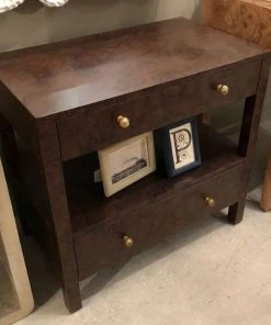 Made Goods New Arrivals Lindsey Double Nightstand Walnut Veneer