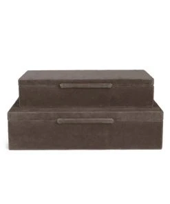 Made Goods New Arrivals Sinclaire Box Set Grey Velvet