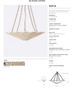 Made Goods New Arrivals Sofia Chandelier Medium 15 Made Goods New Arrivals Sofia Chandelier Medium