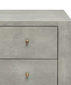 Made Goods Sorin 36" Dresser Castor Gray Faux Shagreen 10 Made Goods Sorin 36