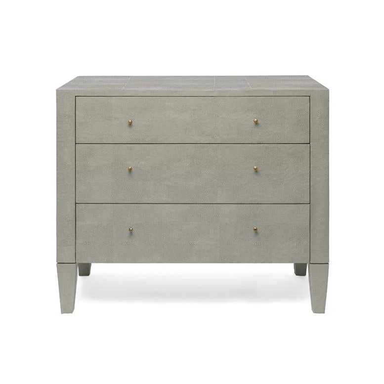 Made Goods Sorin 36" Dresser Castor Gray Faux Shagreen 3 Made Goods Sorin 36" Dresser Castor Gray Faux Shagreen