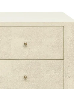 Made Goods New Arrivals Sorin 36" Dresser Off White Faux Shagreen 5 Made Goods New Arrivals Sorin 36