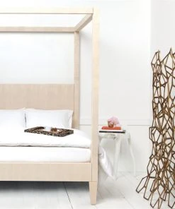 Made Goods Sorin Bed Off White Faux Shagreen New Arrivals 8 Made Goods Sorin Bed Off White Faux Shagreen New Arrivals