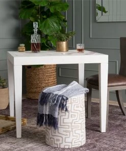 Made Goods Sorin Game Table Pristine Faux Shagreen