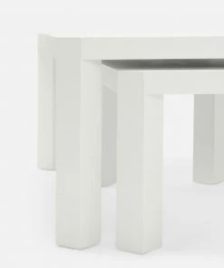 Made Goods Taylam Nesting Coffee Tables Small Pristine Faux Raffia New Arrivals 16 Made Goods Taylam Nesting Coffee Tables Small Pristine Faux Raffia New Arrivals