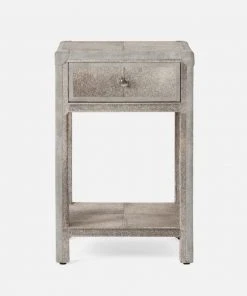 Made Goods New Arrivals Terrell Single Nightstand Gray