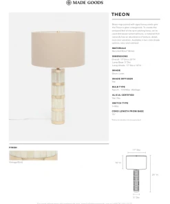 Made Goods Theon Table Lamp