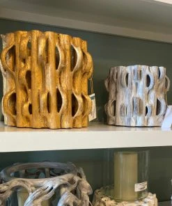 Pigeon And Poodle New Arrivals Thurso Hurricane Whitewashed Driftwood Large