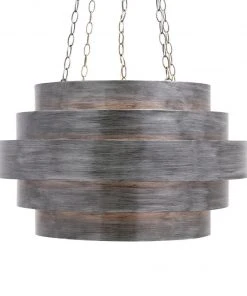 Made Goods New Arrivals Thyra Chandelier Aged Silver