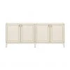 Made Goods Turner 4 Door Buffet White Linen New Arrivals 1 Made Goods Turner 4 Door Buffet White Linen New Arrivals