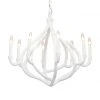 Made Goods Ulla Chandelier White Gesso Concrete New Arrivals