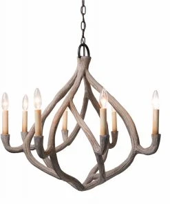 Made Goods Ulla Chandelier Gray Concrete New Arrivals