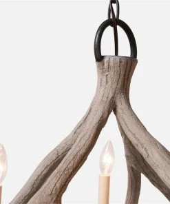 Made Goods Ulla Chandelier Gray Concrete New Arrivals