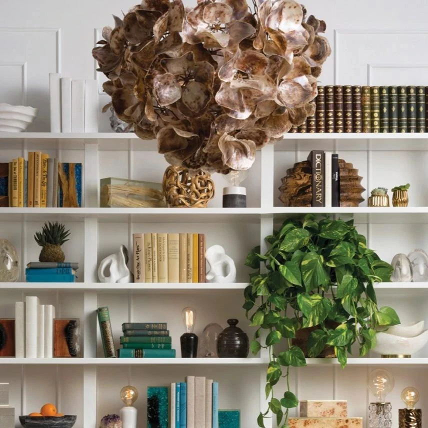 Made Goods Venus Chandelier Natural Saddle 5 Made Goods Venus Chandelier Natural Saddle