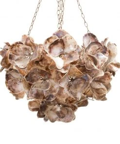 Made Goods Venus Chandelier Natural Saddle