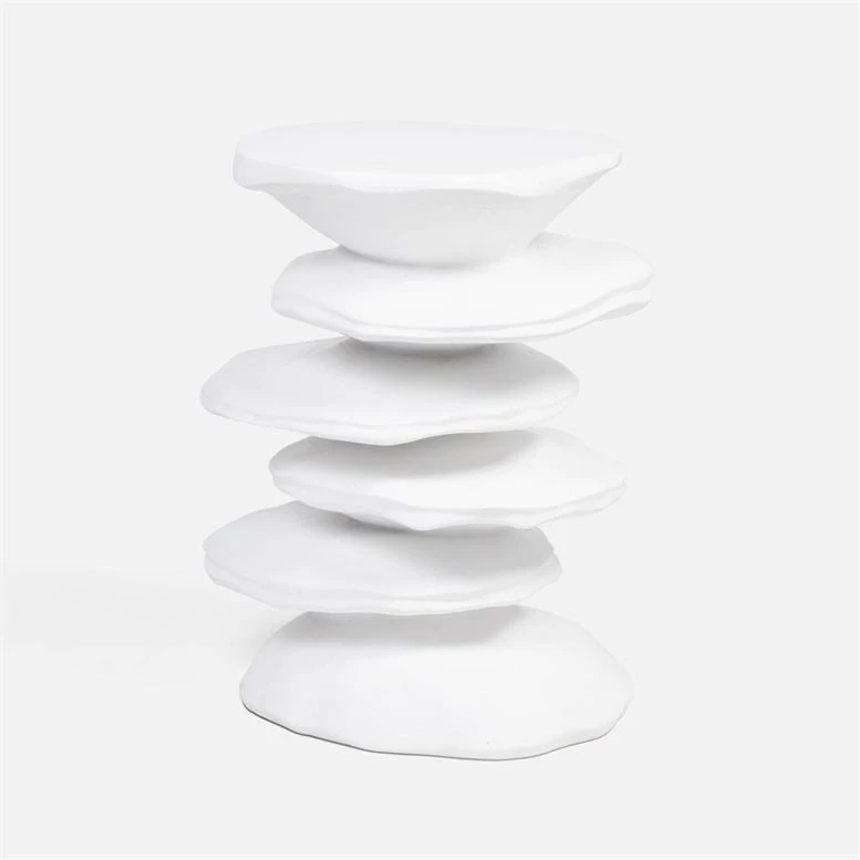 Made Goods Zuri Accent Table Flat White Resin New Arrivals 3 Made Goods Zuri Accent Table Flat White Resin New Arrivals